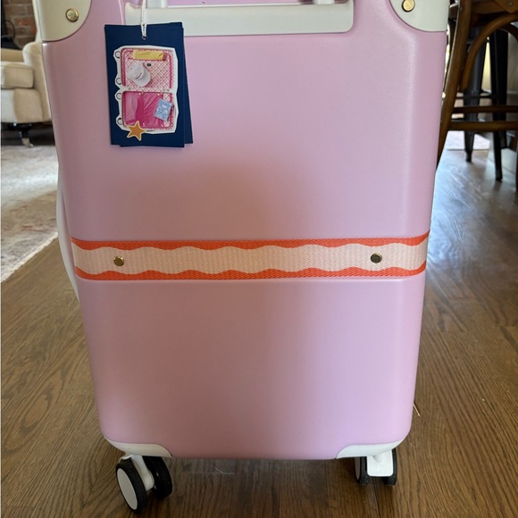 Roller Rabbit Target Pink Hard-Shell Carry-On Luggage - Picture 5 of 5